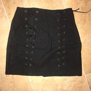 Sexy lace up skirt from O-Mighty!