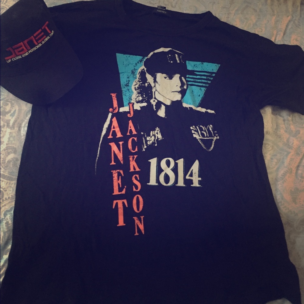 Janet Jackson rhythm nation graphic tee!