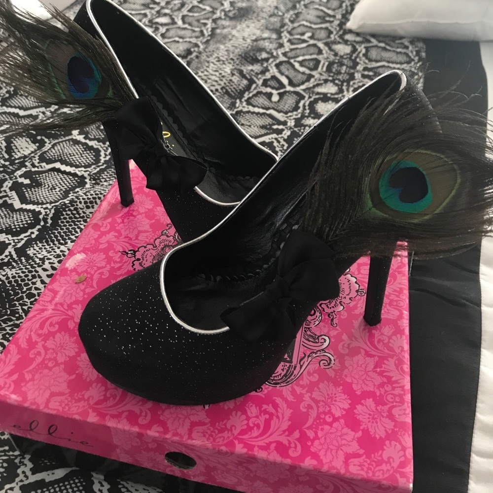 Peacock Heels