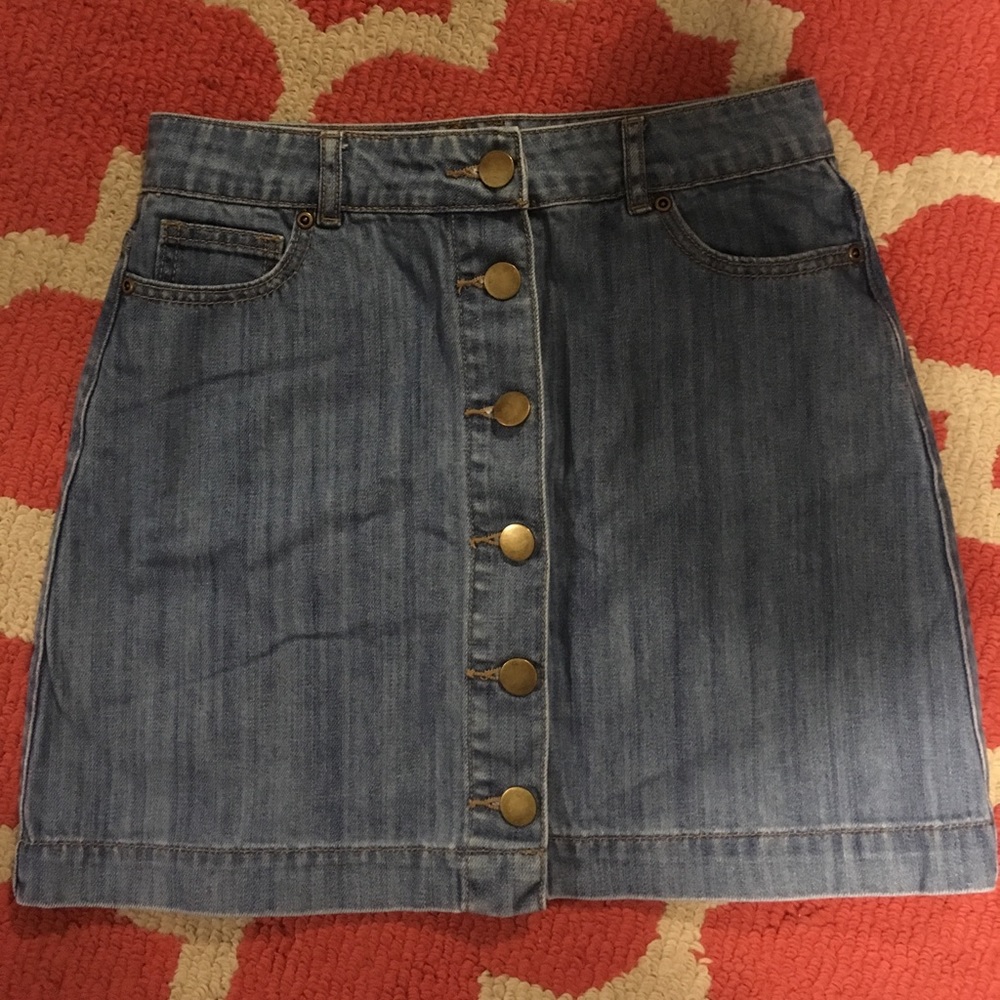 Forever 21 denim skirt