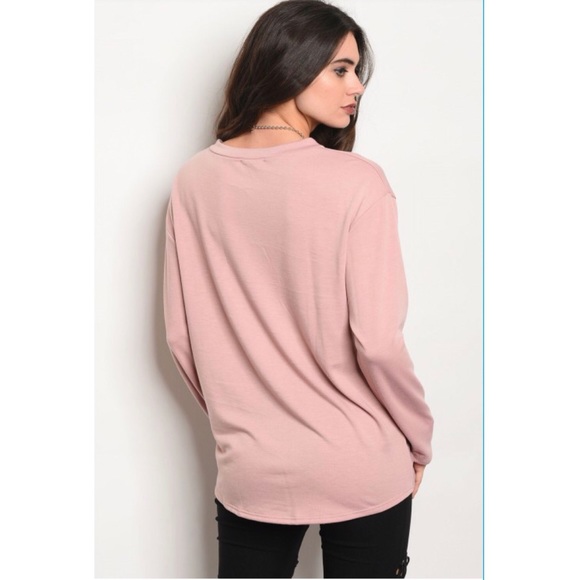 ✨2 LEFT✨Mauve Top - Picture 2 of 3