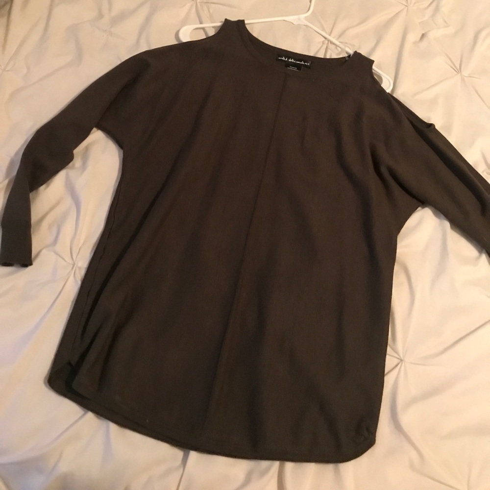 army green sweater