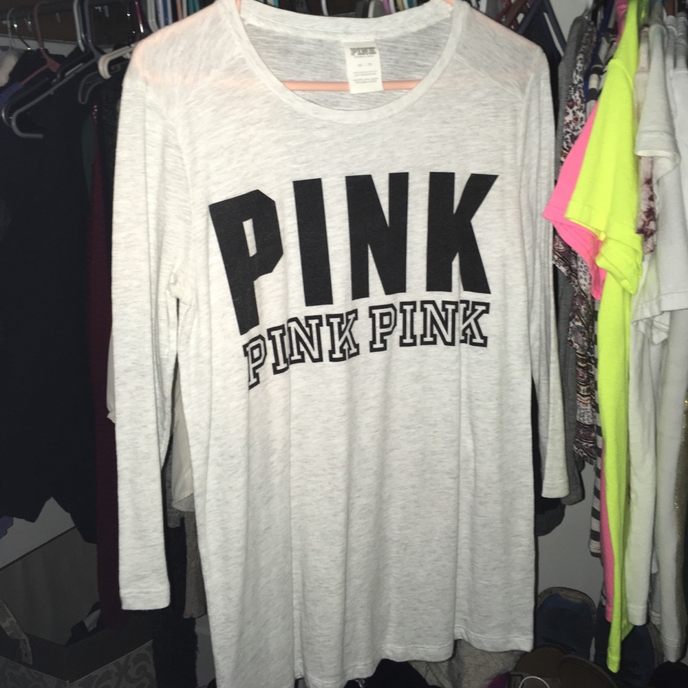 Pink brand half sleeve shirt