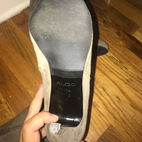 ALDO Calf high heeled boots- size 8.5 - Picture 2 of 4