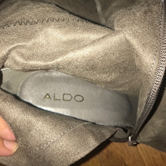 ALDO Calf high heeled boots- size 8.5 - Picture 3 of 4