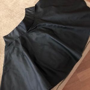 New leatherette skirt