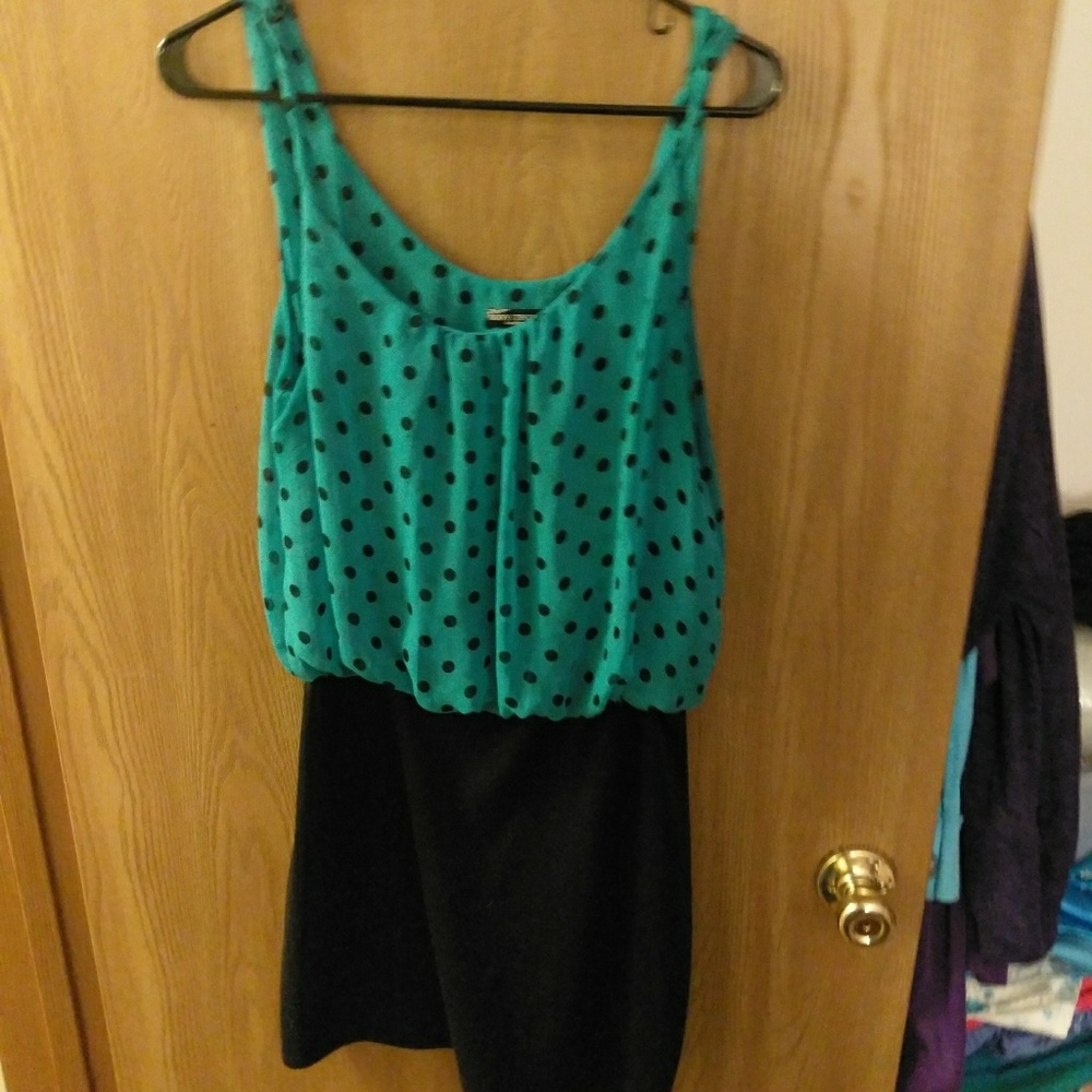 Body central polka dot dress