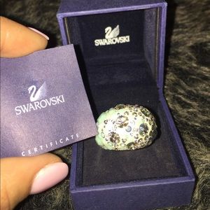 Swarovski multi color mint Swarovski crystals