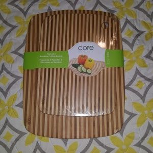NWT bamboo cutting boards