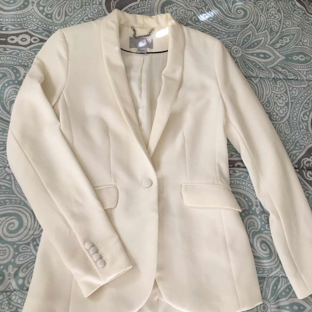H&M OFF White Blazer