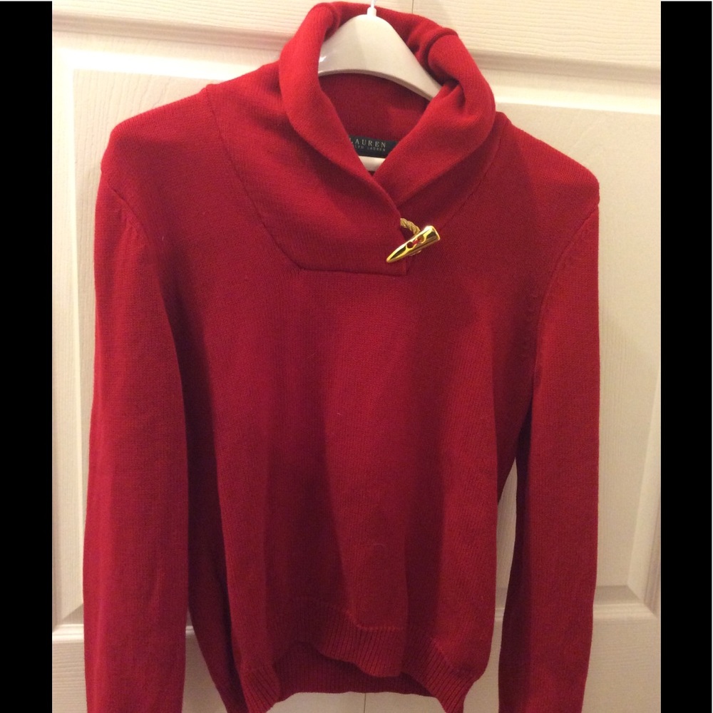 Red Ralph Lauren Sweater