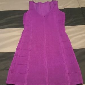 Sexy purple dress