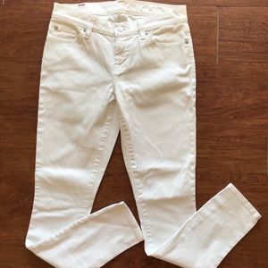 7 for All Mankind White Skinny Jeans 7 for All Mankind White Skinny Jeans