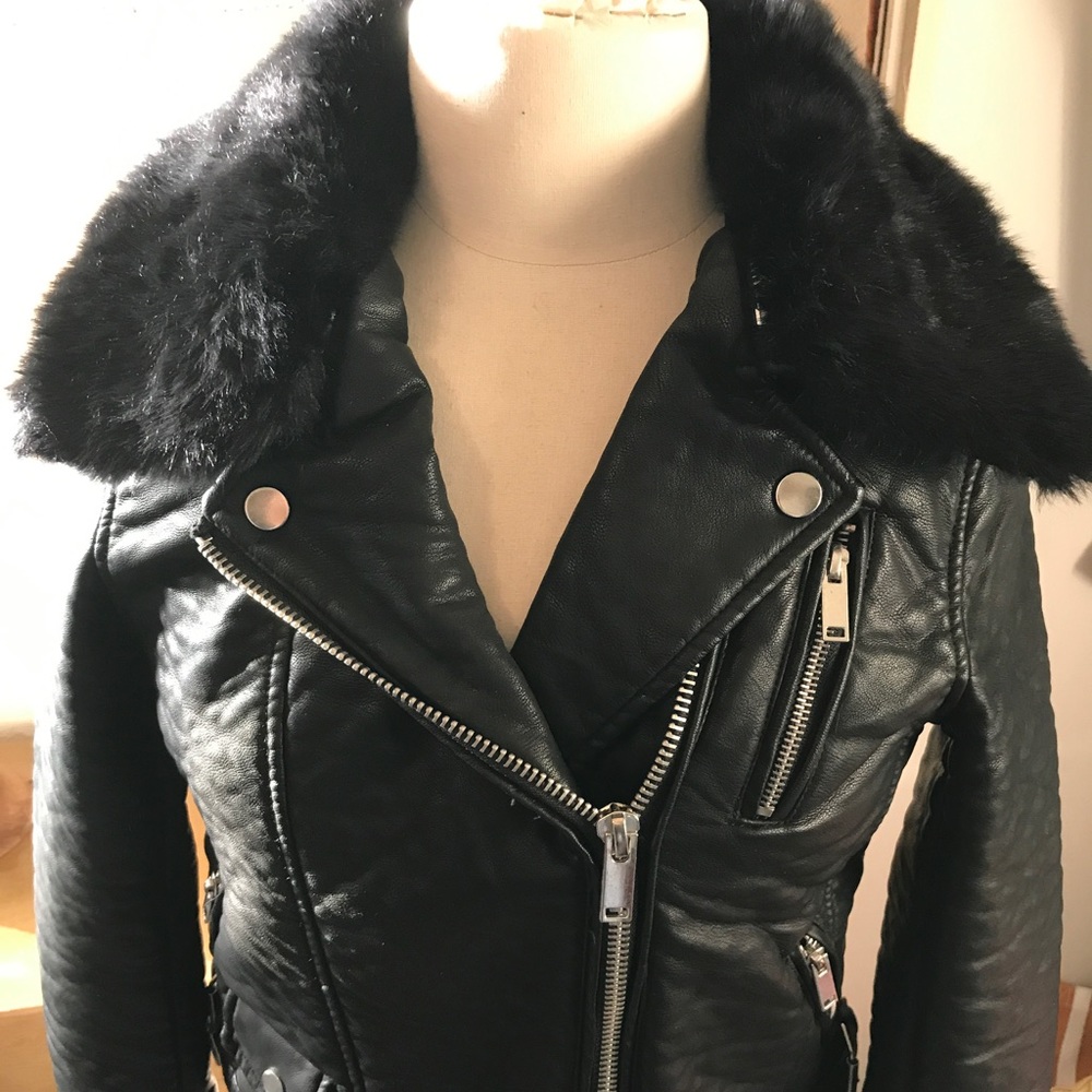 Dex vegan leather jacket