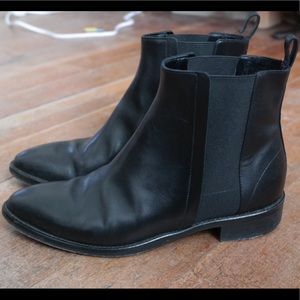 Nautica Genuine Leather Chelsea Ankle Boots