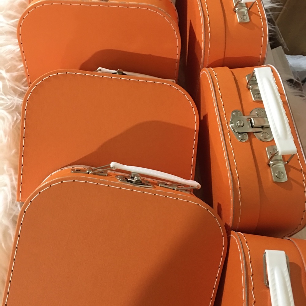 Hardboard Vintage Suitcase