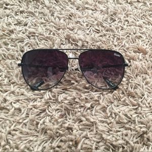 Quay x Desi: High Key Black Sunglasses