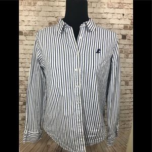 Walt Disney world long sleeve button down size L