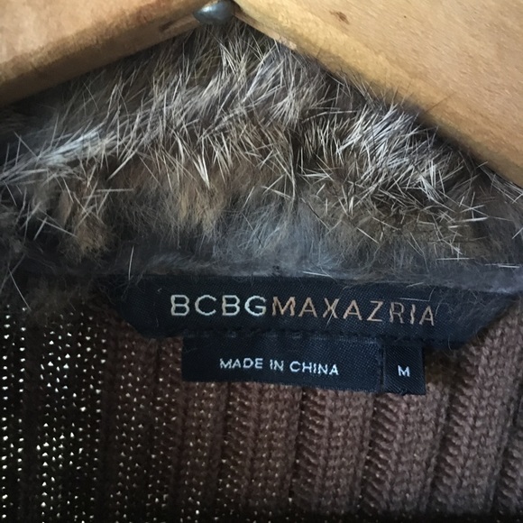 100% Real Rabbit Fur Coat and Rabbit Fur Vest - Picture 7 of 8