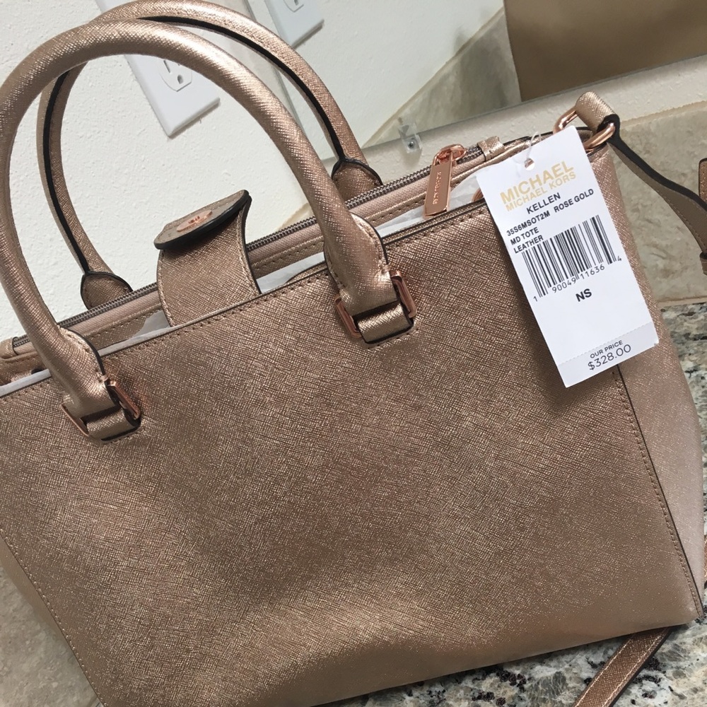 Golden MK bag