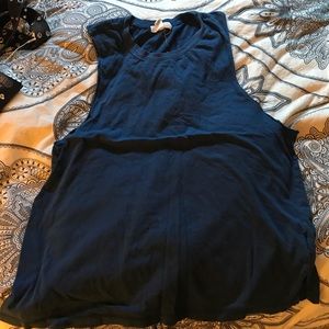 Simple Blue Tank Top