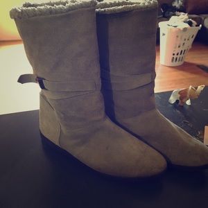 Grey Boots