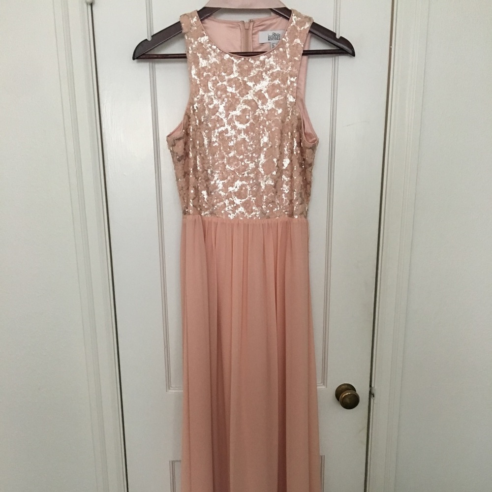 Badgley Mischka Floor Length Gown