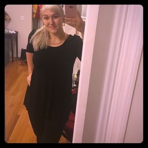 H&M Black T-Shirt Dress