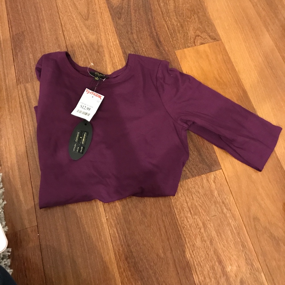 DARK PURPLE LONG SLEEVE SHIRT