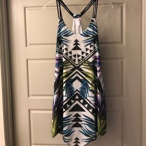 Spring break mini dress