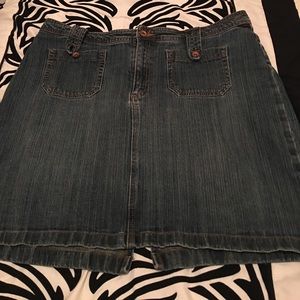 Denim skirt