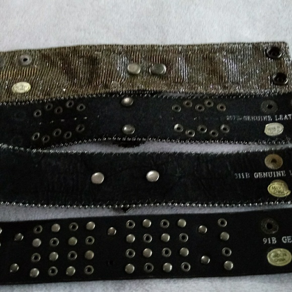 🎁Four Studded & Rhinestone Bracelet/Cuffs - Picture 7 of 8