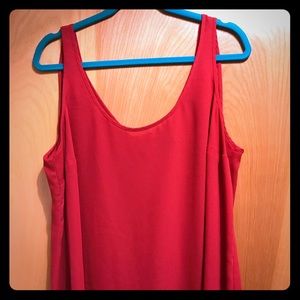 Red tank top TORRID SZ 2