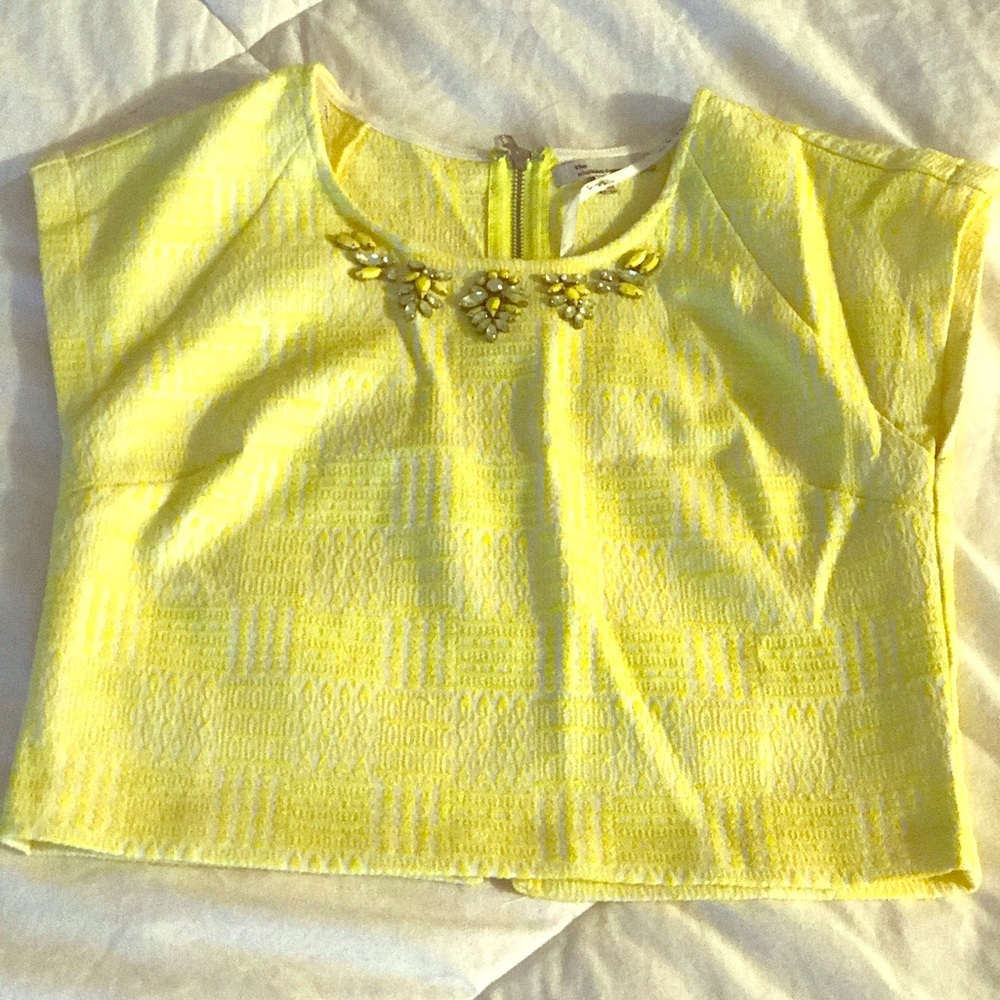 Cropped blouse