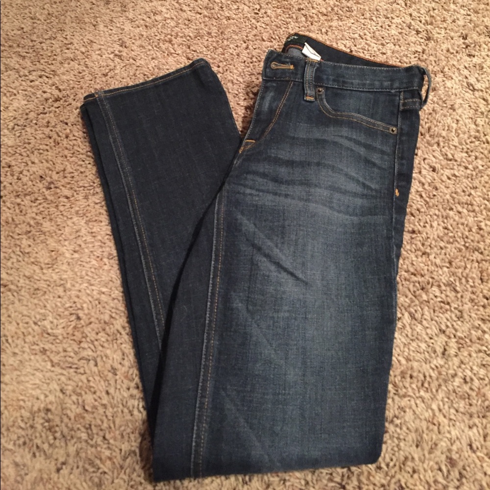 Jcrew straight leg jeans