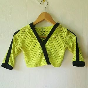 Neon Yellow Workout Top