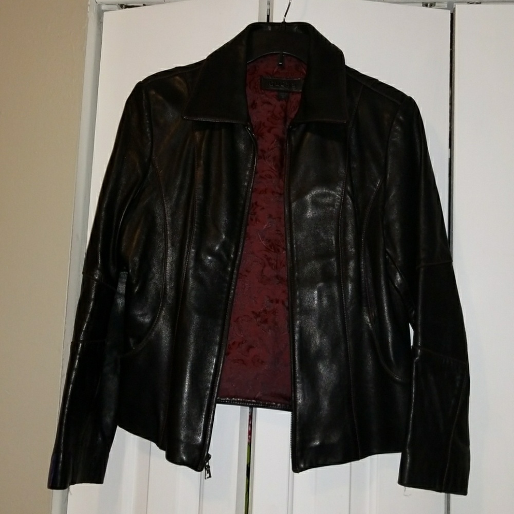 Leather Guess Jacket