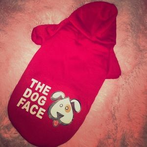 Brand new never been worn Medium sized dog hoodie!