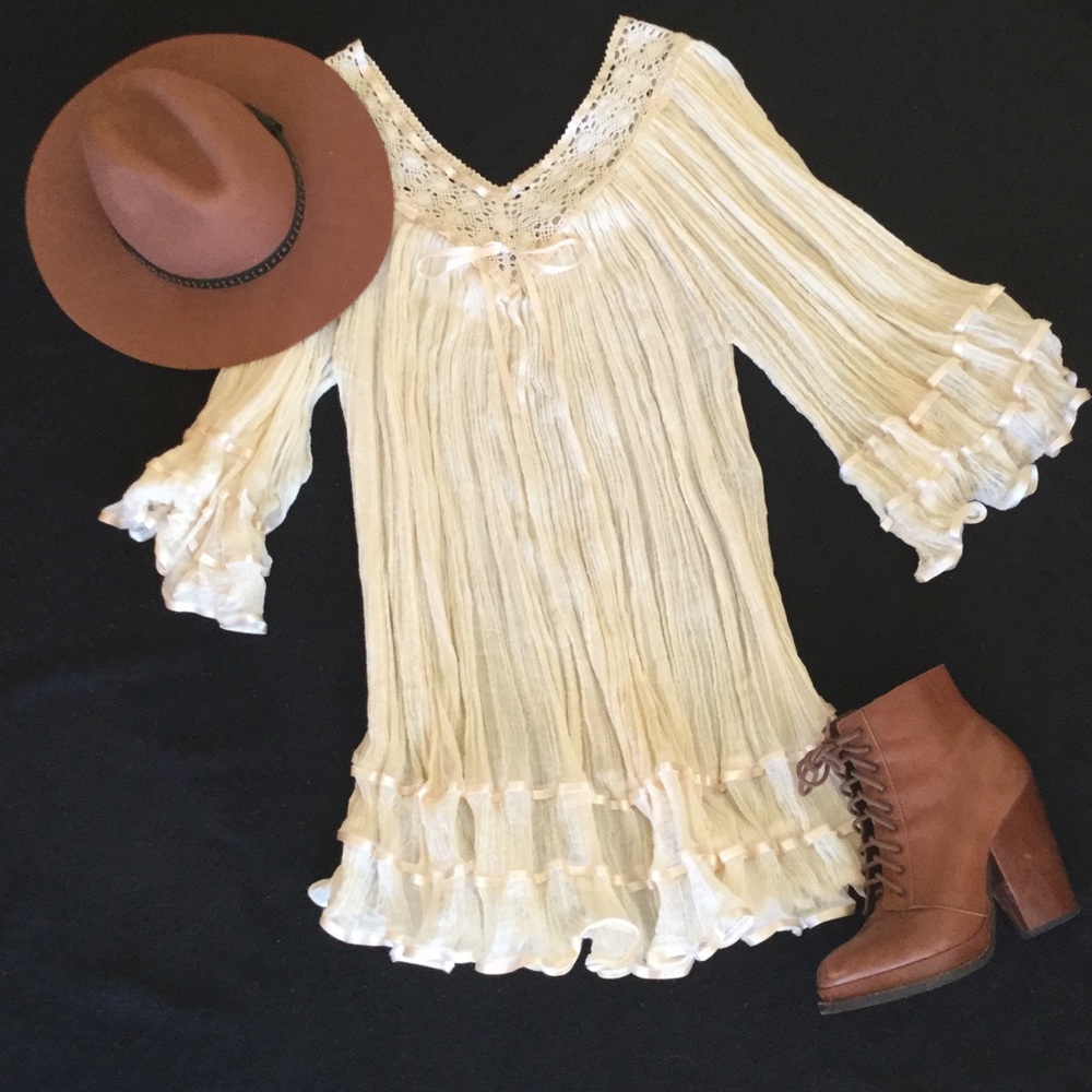 NWOT Boho Hippie Dress