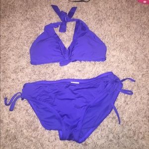 Blue bathing suit