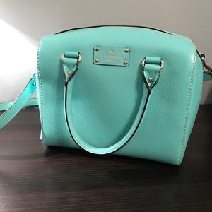 Turquoise Kate Spade Handbag Turquoise Kate Spade Handbag
