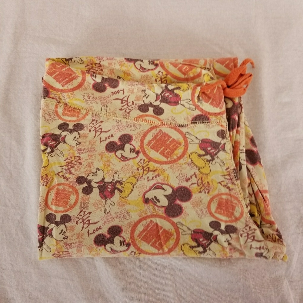 Mickey Mouse capri pajama pants