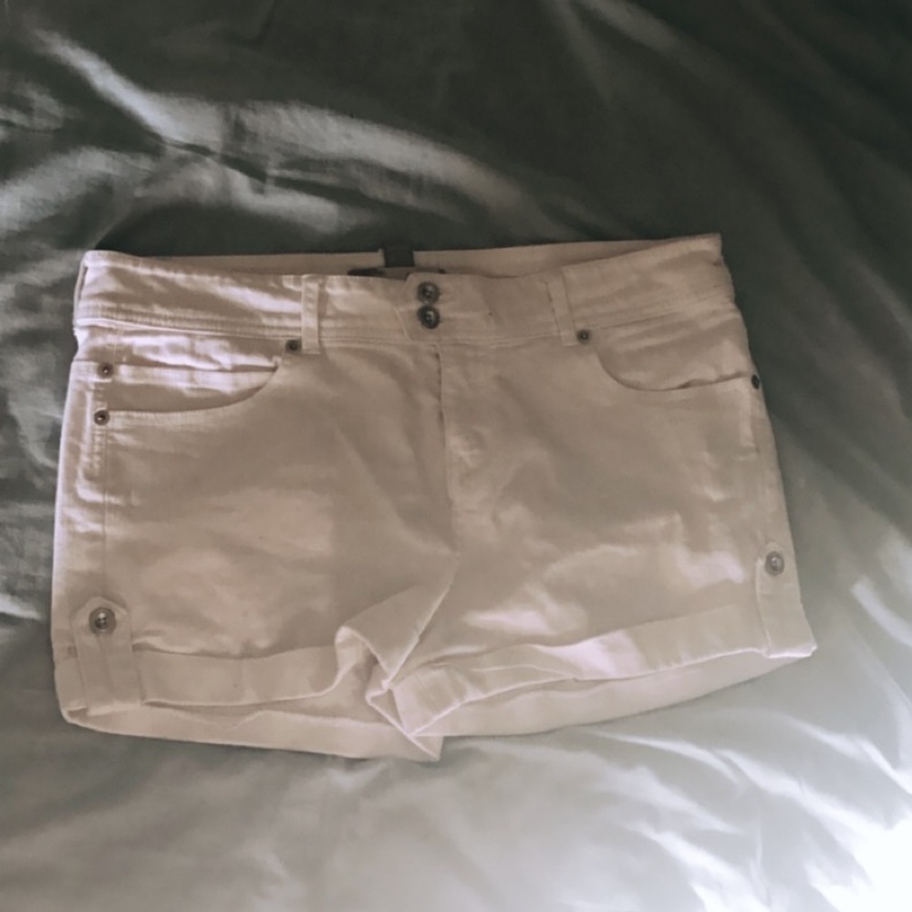 White Shorts