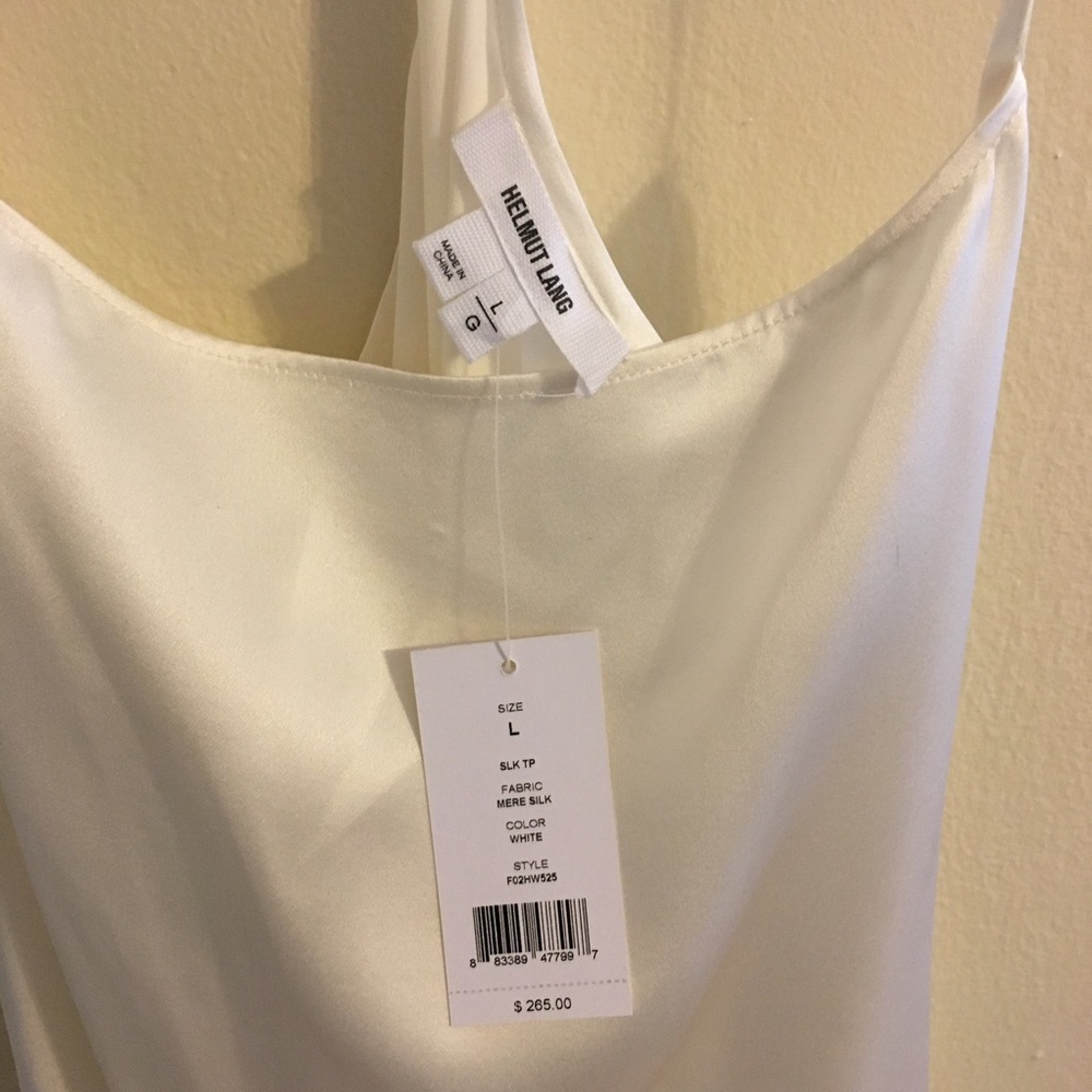 Helmut Lang Mere Silk Top!