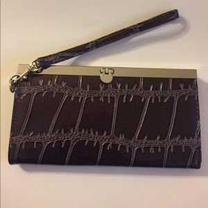 Chateau Purple Clutch NWOT