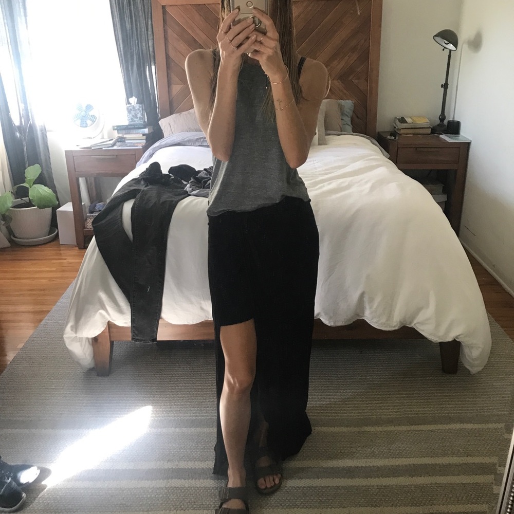 Black Maxi Skirt