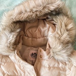 Girls Juicy Couture Puffer Coat