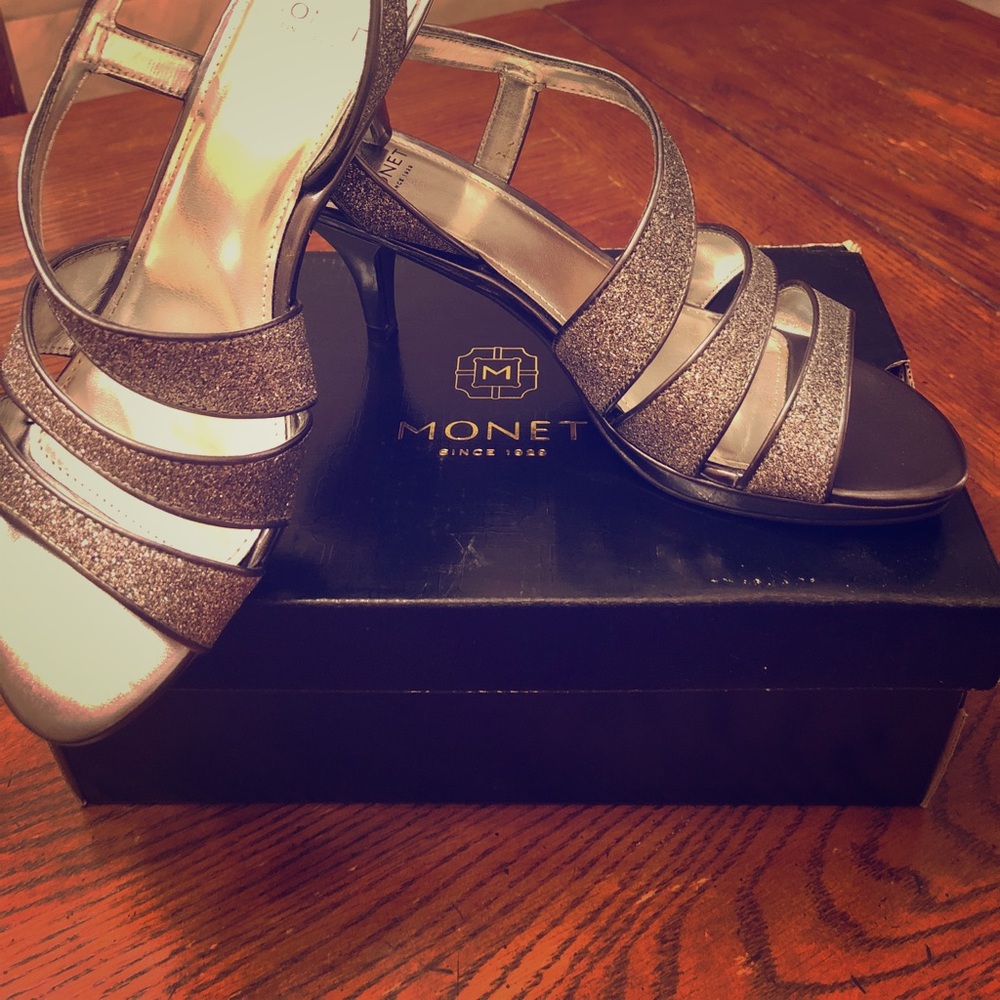 Monet Silver Dress Shoes