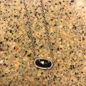 Black and Silver Necklace