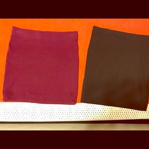 Bundle of 2 mini skirts!